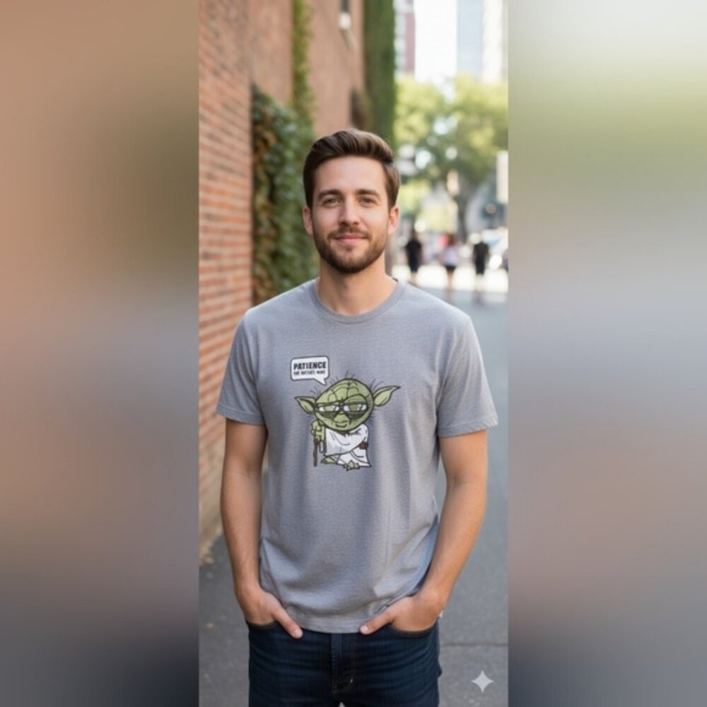 Disney Star Wars Yoda T-Shirt (XL)(EUC)